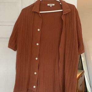 Madewell Button-up Knit Polo